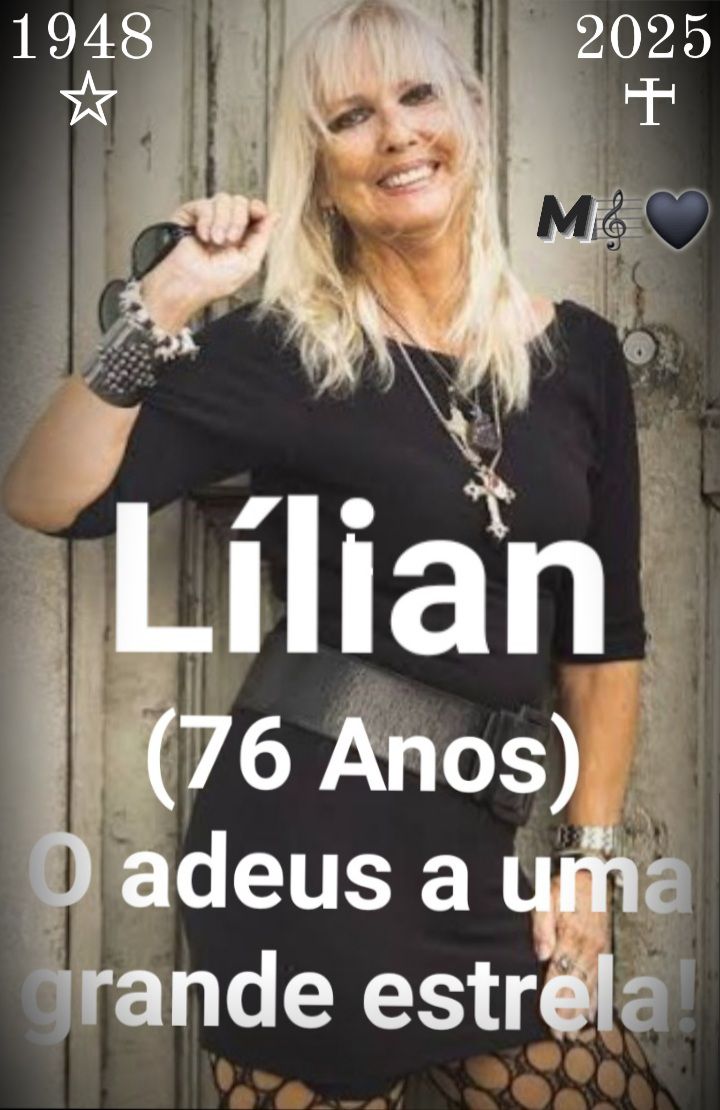 Morre a cantora Lilian Knapp, aos 76 anos: 